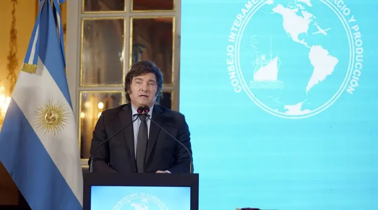 Milei se reunió con empresarios y afirmó que "la solución es de shock"