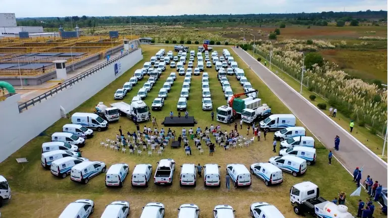 Aysa reduce costos operativos y genera ingresos subastando su antigua flota