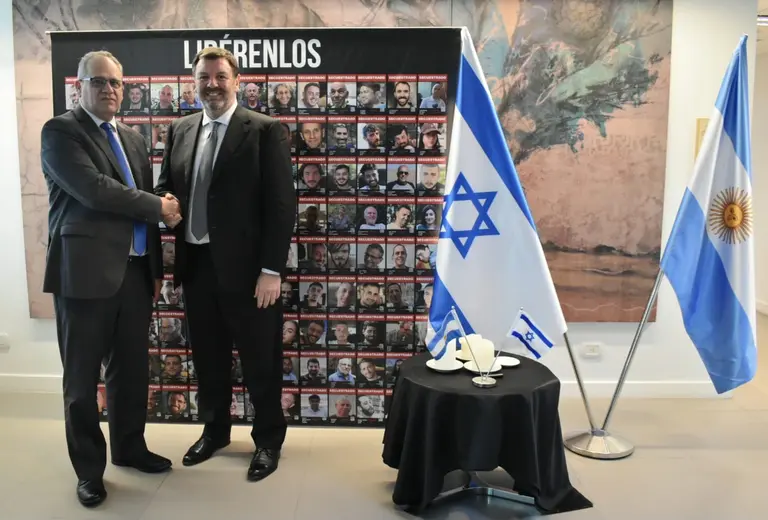 El juez federal Ariel Lijo se reunió con el Embajador de Israel en Argentina