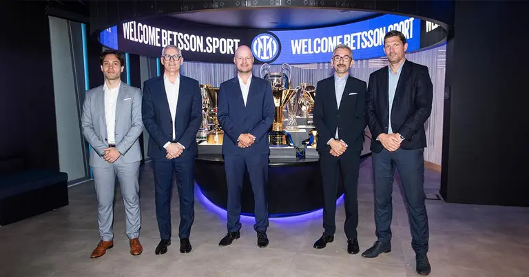 Betsson Sport es el nuevo patrocinador que estará en la parte frontal de la camiseta de Inter de Milán