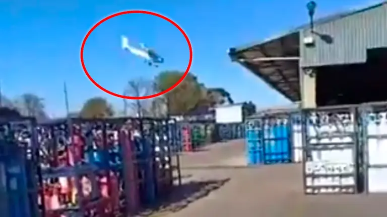 Rosario: lo echaron y estrelló una avioneta contra el edificio donde trabajaba
