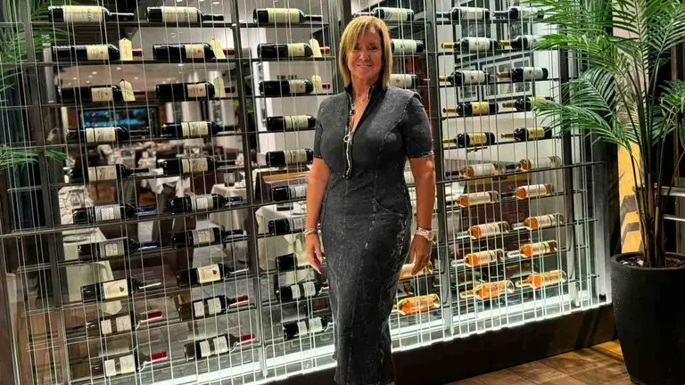 Karina Fernández, dueña del restaurante Puerto Cristal de Puerto Madero