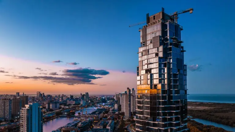 Cuánto cuesta un departamento en la torre de lujo que será la segunda más alta del país