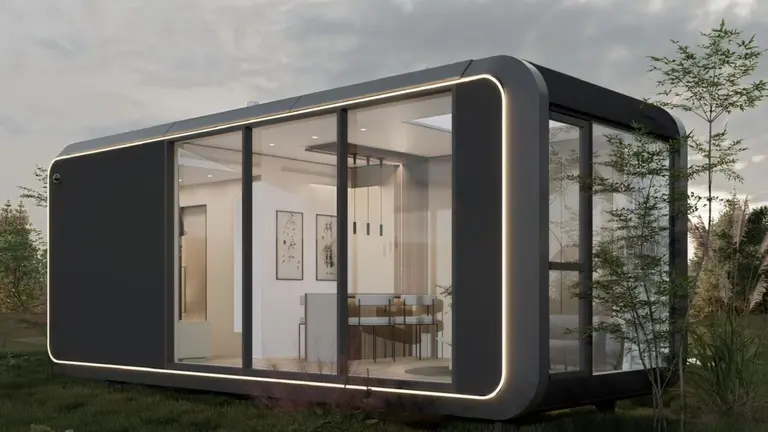 Cuánto cuestan las casas cápsula chinas: se instalan rápido, sin obra y son el nuevo furor