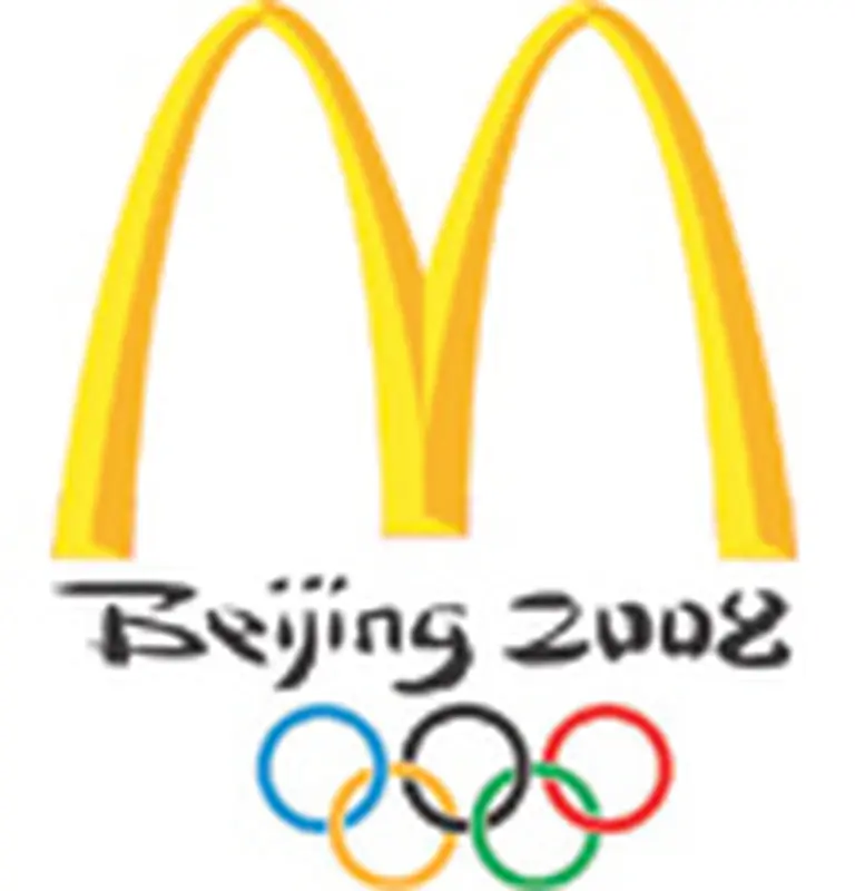 McDonalds junto a los niños en los Juegos Olí­mpicos