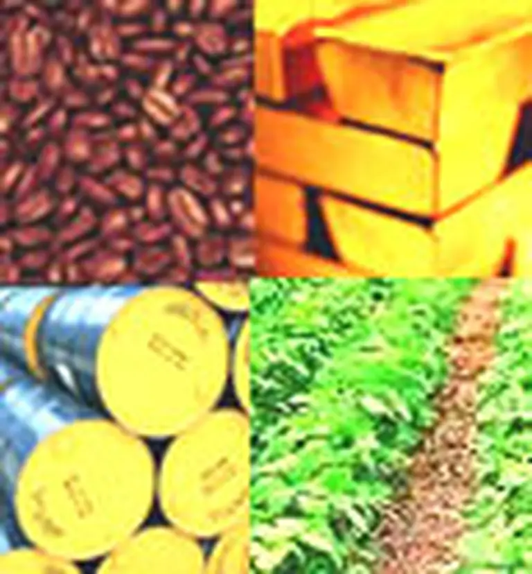 Commodities subieron 40% promedio en un año