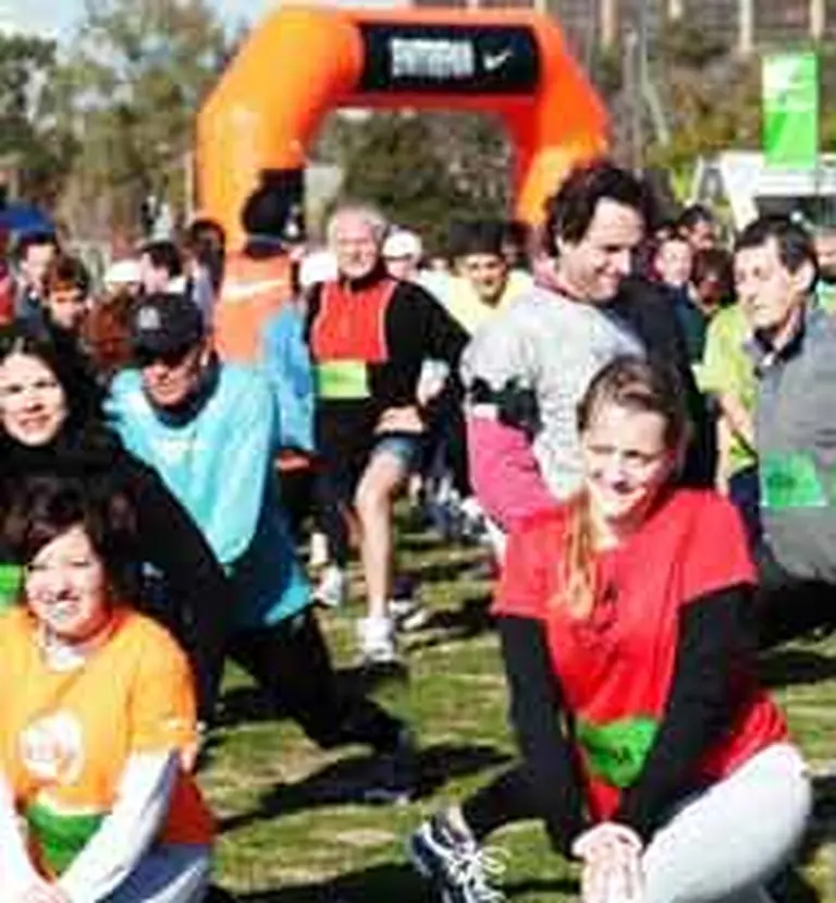Una multitud corrió la maratón 10K de Nike