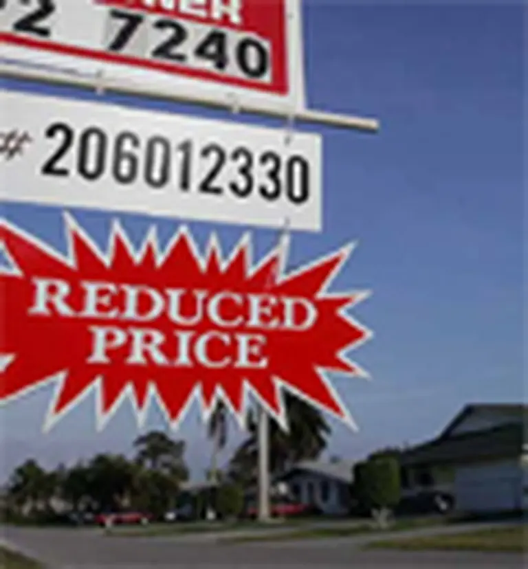 EEUU: el precio de las viviendas sufre la mayor caí­da desde 1970