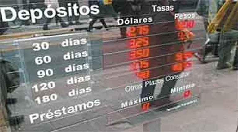 Plazo fijo: la Argentina presenta las menores tasas reales de interés de la región