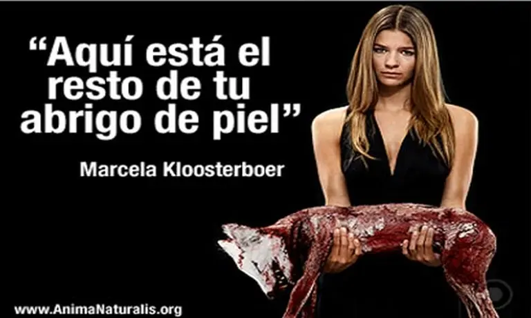 La impactante campaña de Kloosterboer contra el uso de pieles de animales