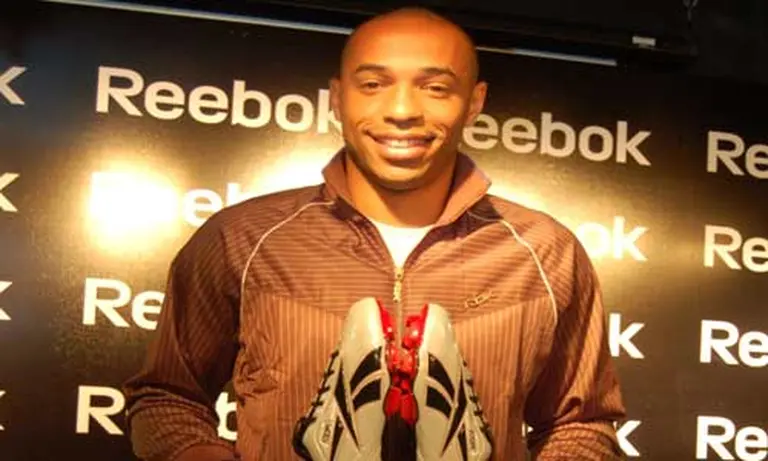 Thierry Henry visitó el paí­s para presentar los nuevos botines de Reebok
