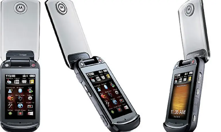 Motorola revela otro celular táctil