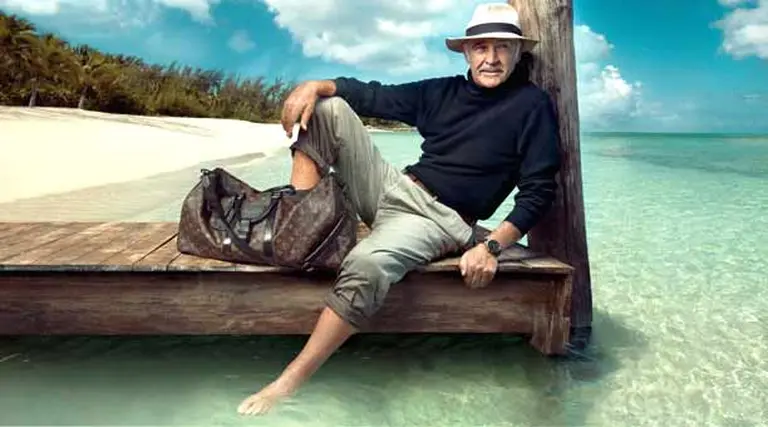 Sean Connery es la estrella de la nueva campaña de Louis Vuitton