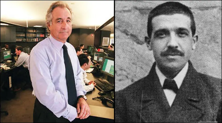 Madoff armó su estafa con el mismo esquema que usó un italiano en 1920