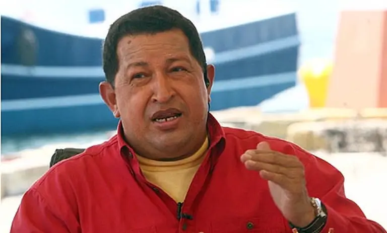 Chávez amenazó con expropiar la filial de BBVA en Venezuela