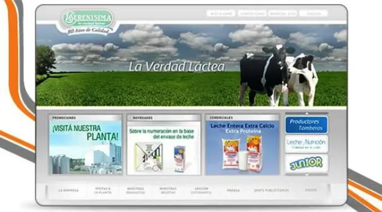 Brandigital realizó un "reciclaje digital" a la web de La Serenisima