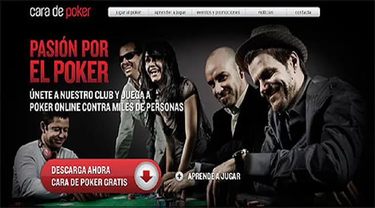 De campeón mundial de póquer "cara a cara" a la red