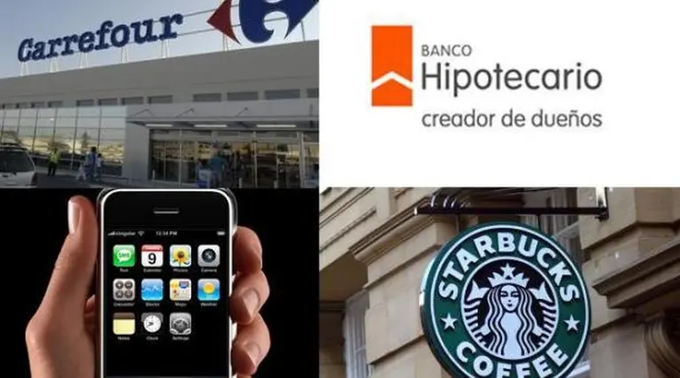 ¿En qué se parecen Banco Hipotecario, iPhone, Carrefour y Starbucks ?