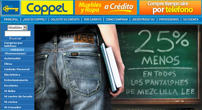 La mexicana Coppel llega al paí­s para competir con Garbarino y Falabella