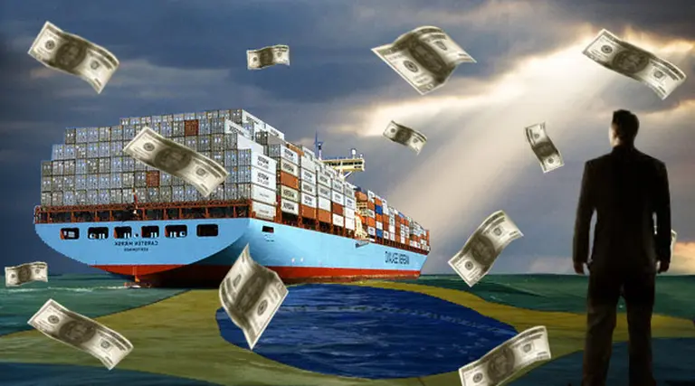 Las exportaciones de Brasil incumplirí­an la meta de u$s160.000 M