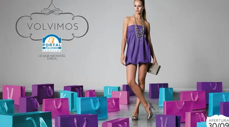 Fuerte apuesta en medios por el regreso del Portal Palermo Shopping