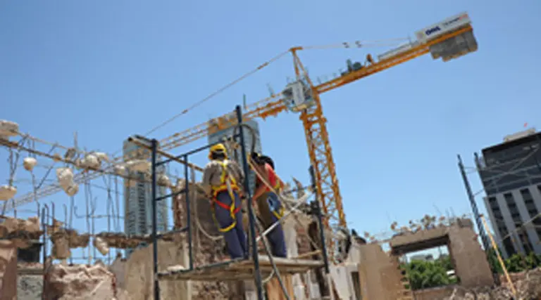 Avanzan los trabajos de construcción del Polo Cientí­fico Tecnológico en Palermo
