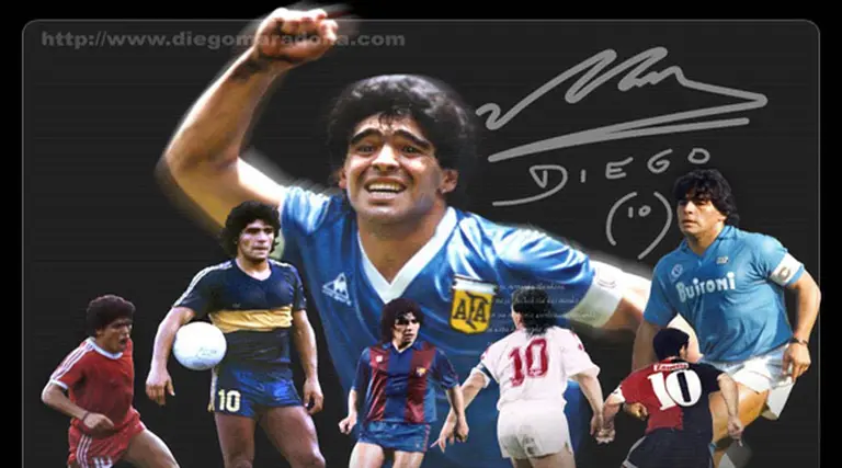 Maradona vuelve a la pantalla con su propio canal de Internet
