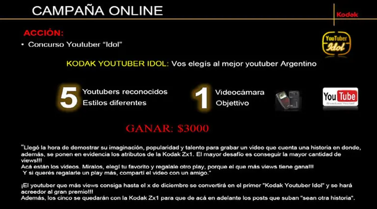 Kodak dio a conocer al ganador de un divertido concurso online