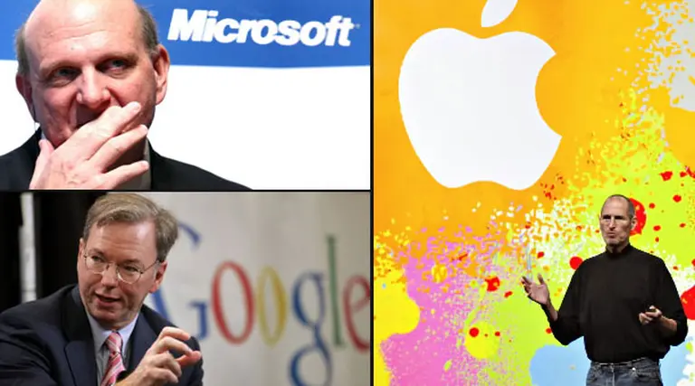 Google, Microsoft y Apple protagonizan el "culebrón" tecnológico del verano