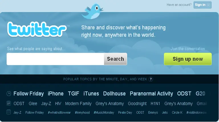 Twitter sigue batiendo récords y ya alcanzó los 10.000 M de mensajes