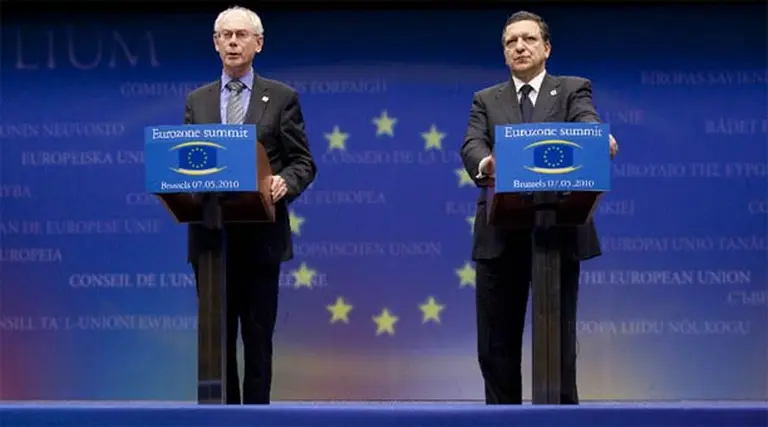 Histórico: Europa creó un fondo por 720.000 M de euros para "megasalvatajes"