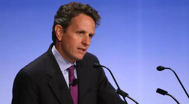 Geithner: "La economí­a mundial se recupera más rápido de lo previsto"