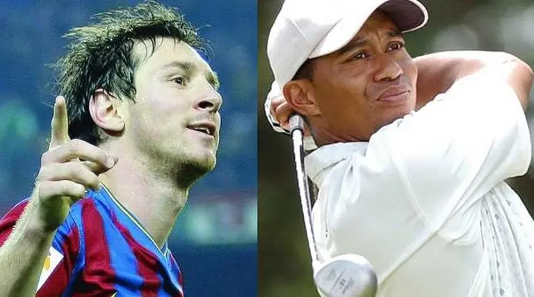 Tiger Woods vs Lionel Messi: ¿quién es el mejor pago del mundo?