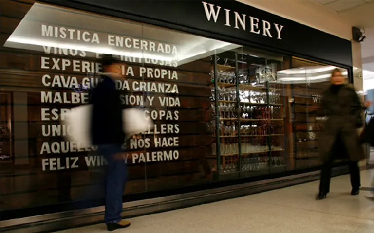 La cadena Winery inauguró un local en Portal Palermo Shopping