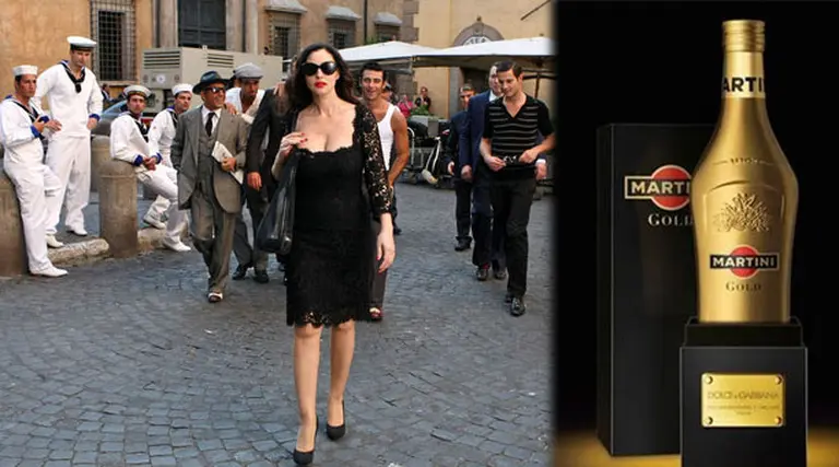 Monica Bellucci vuelve a convertirse en "femme fatal" para Martini