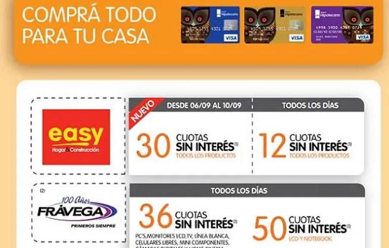 Qué productos bailarán al compás de las 50 cuotas y cuáles bajarán a 6, 12 o 24