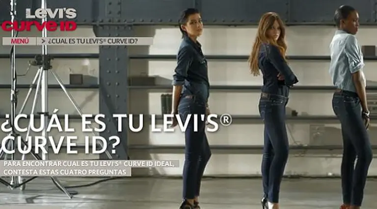 Levi's lanza una web interactiva para elegir el modelo de jean
