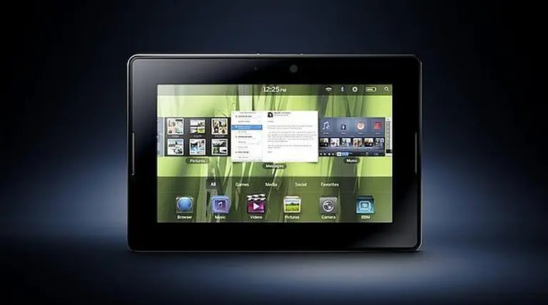 Con la mira en el iPad, el fabricante de BlackBerry presentó "Playbook"