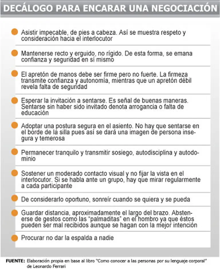 En una reunión de trabajo, tenga presente que su cuerpo también habla por usted