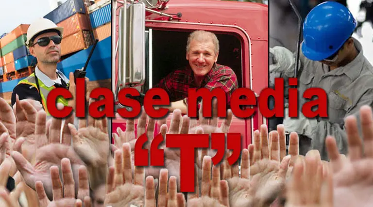 Irrumpe en el paí­s un nuevo fenómeno social: la "clase media trabajadora"