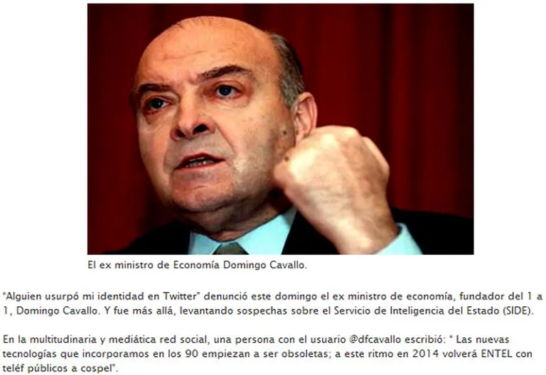 Identidad robada: ¿usted aún no tiene su "doble" en Twitter o en Facebook?