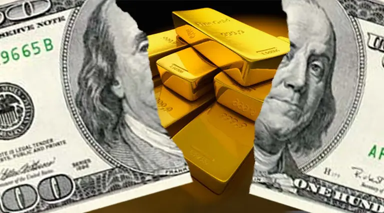 El oro vale más que nunca ante la pérdida de valor del dólar
