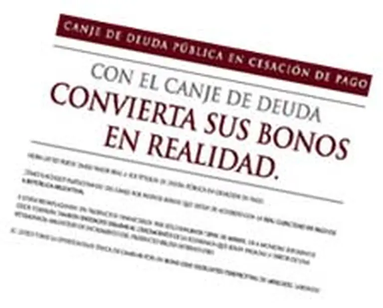 ¿Puede el Gobierno retirar los tí­tulos que no adhieran al canje?