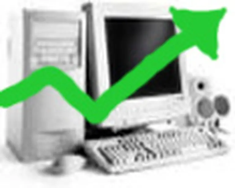 Las ventas de computadoras crecieron casi un 40%