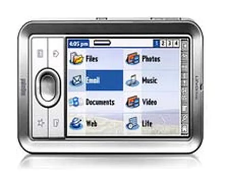 Una computadora de mano que es un "gerente móvil"