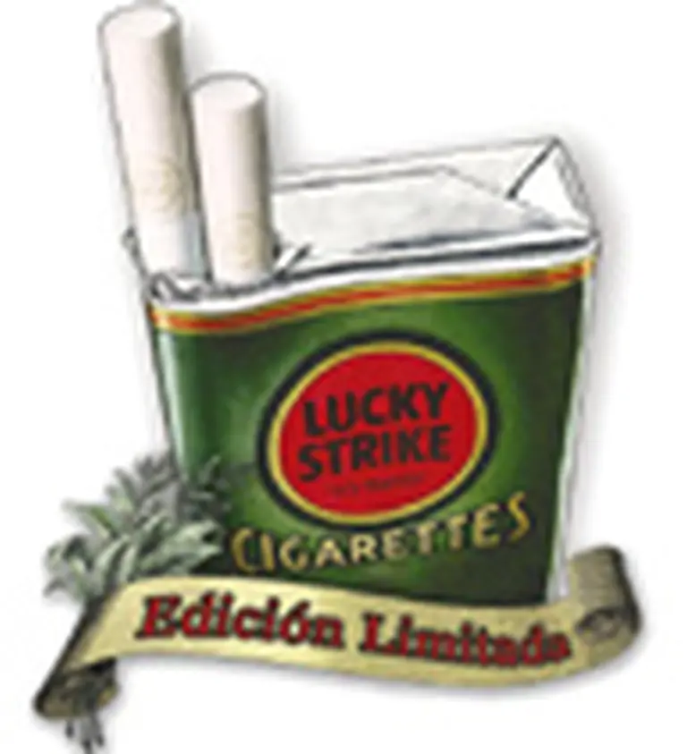 Lucky Strike en tono de revival