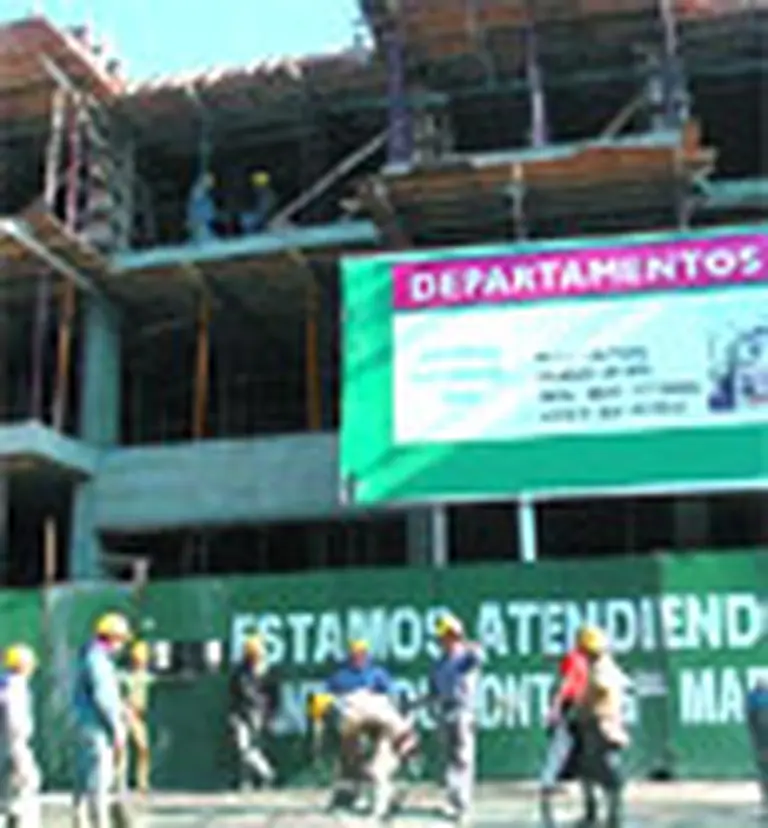 El 2007, año en el que se debilitó la construcción