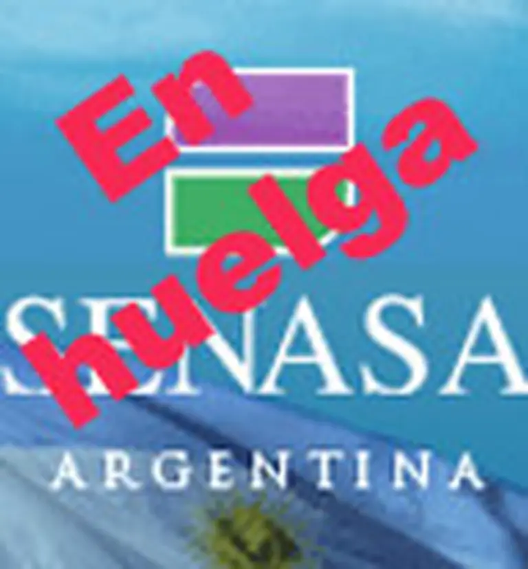 El Senasa arrancó hoy paro general por 72 horas