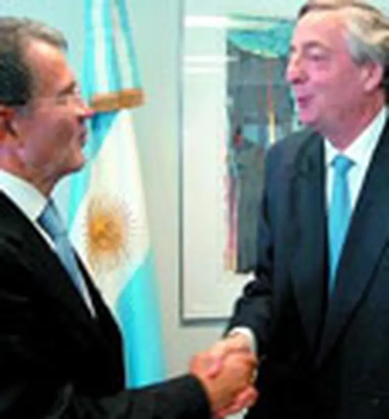 Néstor Kirchner a Romano Prodi: "El canje no se reabre"