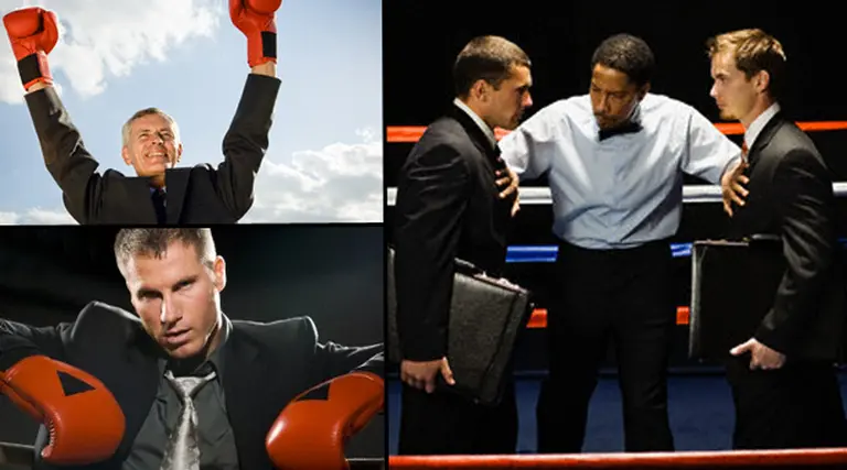 Cómo funciona "el club de la pelea" para ejecutivos